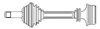 SAAB 4195467 Drive Shaft